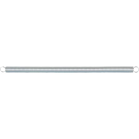 Prime-Line Extension Spring, 7/16 in. x 10-1/4 in. x 0.041 in., Steel, Loop SP 9638